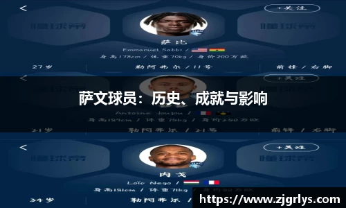 萨文球员：历史、成就与影响